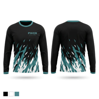 Long Sleeve Performance Shirt, PWER Dance Team, Cheer, Teamtime, Team time, sublimation, custom sports apparel, team uniforms, spirit wear, spiritwear, sports uniforms, custom shirts, team store, custom team store, fundraiser sports, apparel fundraiser