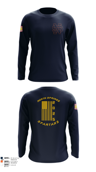 Long Sleeve Performance Shirt, Spartans, Cross Country, Teamtime, Team time, sublimation, custom sports apparel, team uniforms, spirit wear, spiritwear, sports uniforms, custom shirts, team store, custom team store, fundraiser sports, apparel fundraiser