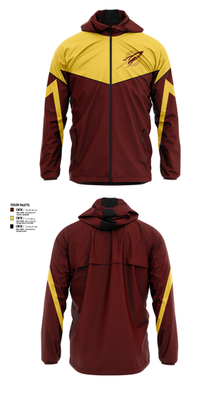 Windbreaker, Berne Union, Track & Field, Teamtime, Team time, sublimation, custom sports apparel, team uniforms, spirit wear, spiritwear, sports uniforms, custom shirts, team store, custom team store, fundraiser sports, apparel fundraiser
