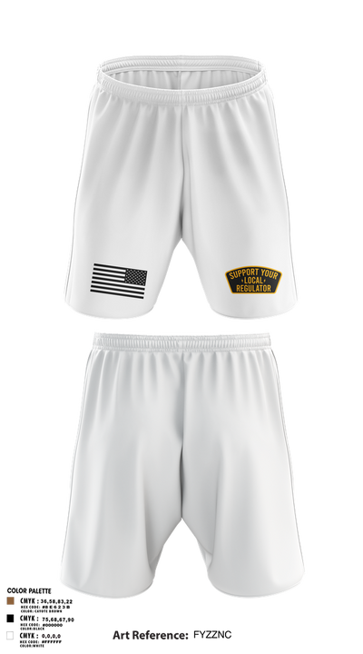 Regulators 12549294 Athletic Shorts With Pockets - 2