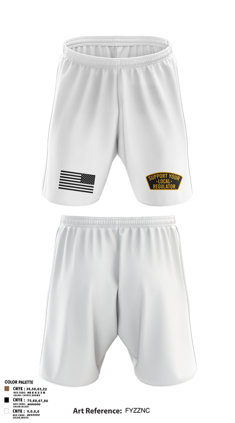Athletic Shorts With Pockets, Regulators, Police, Teamtime, Team time, sublimation, custom sports apparel, team uniforms, spirit wear, spiritwear, sports uniforms, custom shirts, team store, custom team store, fundraiser sports, apparel fundraiser