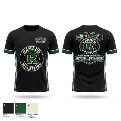 Ramapo Raiders 68596612 Short Sleeve Performance Shirt - 1