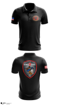 Anderson City Fire Short Sleeve Performance Polo - 4