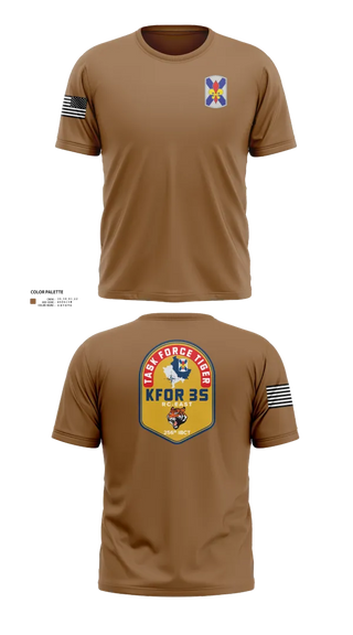 Short Sleeve Performance Shirt, 256th Infantry Brigade Combat Team, National Guard, Teamtime, Team time, sublimation, custom sports apparel, team uniforms, spirit wear, spiritwear, sports uniforms, custom shirts, team store, custom team store, fundraiser sports, apparel fundraiser