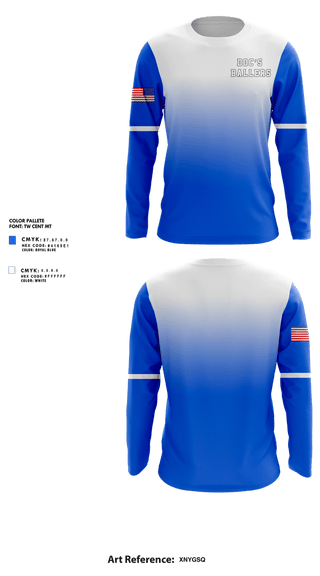 Long Sleeve Performance Shirt, Doc’s Ballers, Baseball, Teamtime, Team time, sublimation, custom sports apparel, team uniforms, spirit wear, spiritwear, sports uniforms, custom shirts, team store, custom team store, fundraiser sports, apparel fundraiser