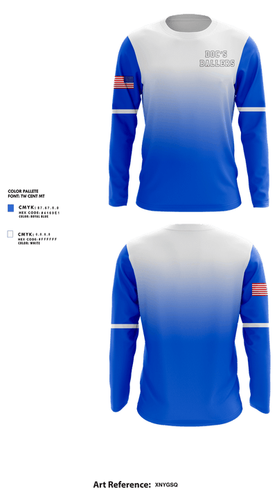 Doc’s Ballers 51784164 Long Sleeve Performance Shirt 3