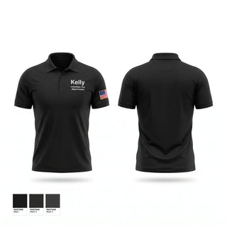 Short Sleeve Performance Polo, Kelly volunteer fire department, Fire Department, Teamtime, Team time, sublimation, custom sports apparel, team uniforms, spirit wear, spiritwear, sports uniforms, custom shirts, team store, custom team store, fundraiser sports, apparel fundraiser