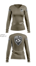Blackhawk Police 55681281 Women's Long Sleeve V-neck Shirt - 22