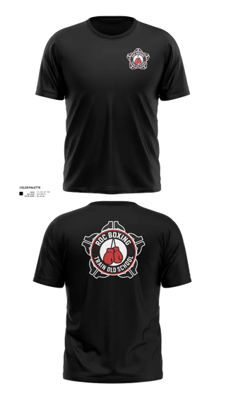 Short Sleeve Performance Shirt, ROC Boxing, Wrestling, Teamtime, Team time, sublimation, custom sports apparel, team uniforms, spirit wear, spiritwear, sports uniforms, custom shirts, team store, custom team store, fundraiser sports, apparel fundraiser
