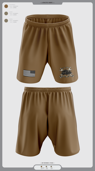 206th MST 1970664 Athletic Shorts With Pockets - 1