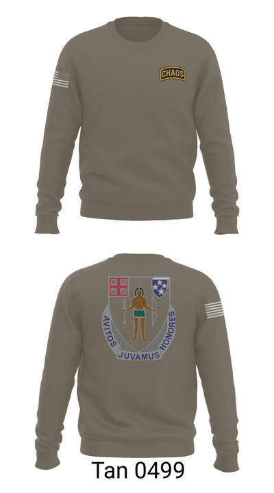Chaos Company, 1-182 Infantry 69873429 Crew Neck Sweatshirt - 65