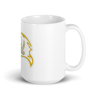 Burney Raiders 23798887 White Glossy Mug - Small