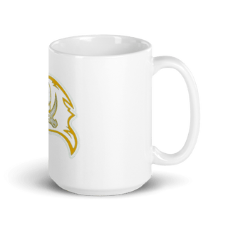 Burney Raiders 23798887 White Glossy Mug - Large