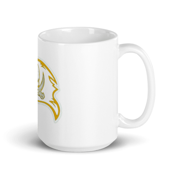 Burney Raiders 23798887 White Glossy Mug - Large
