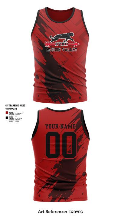 Saucon Valley Cross Country 3055358 Tank Top - 1