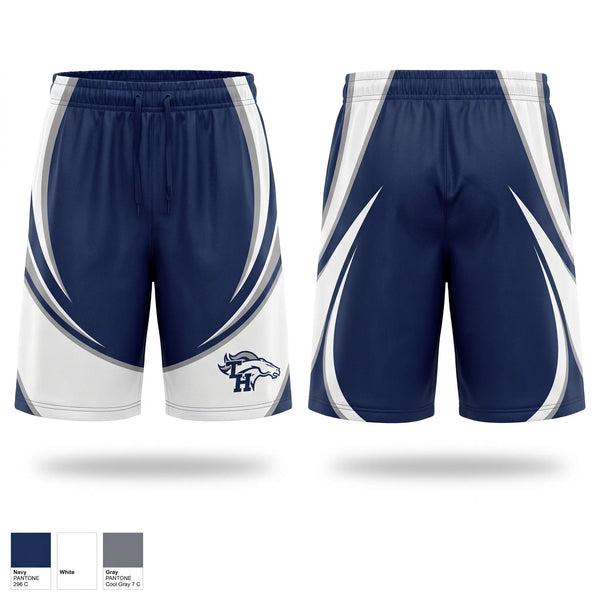 Athletic Shorts With Pockets, Mustangs, , Teamtime, Team time, sublimation, custom sports apparel, team uniforms, spirit wear, spiritwear, sports uniforms, custom shirts, team store, custom team store, fundraiser sports, apparel fundraiser