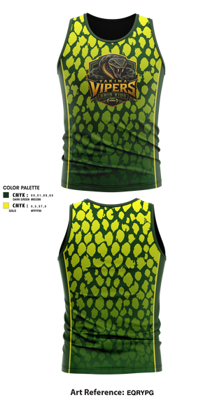 Tank Top, Yakima Vipers, Football, Teamtime, Team time, sublimation, custom sports apparel, team uniforms, spirit wear, spiritwear, sports uniforms, custom shirts, team store, custom team store, fundraiser sports, apparel fundraiser
