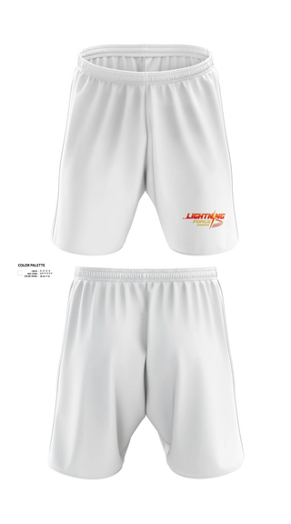 Athletic Shorts With Pockets, Lightning Force Athletics, Track & Field, Teamtime, Team time, sublimation, custom sports apparel, team uniforms, spirit wear, spiritwear, sports uniforms, custom shirts, team store, custom team store, fundraiser sports, apparel fundraiser