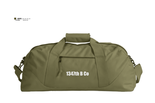Duffle Bag, 1347th B Co, , Teamtime, Team time, sublimation, custom sports apparel, team uniforms, spirit wear, spiritwear, sports uniforms, custom shirts, team store, custom team store, fundraiser sports, apparel fundraiser