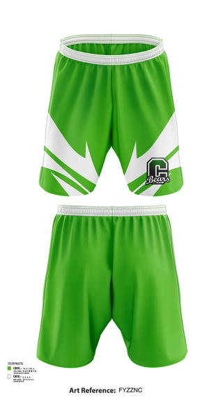 Athletic Shorts With Pockets, Cloudcroft Bears Band, Spirit Store, Teamtime, Team time, sublimation, custom sports apparel, team uniforms, spirit wear, spiritwear, sports uniforms, custom shirts, team store, custom team store, fundraiser sports, apparel fundraiser