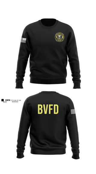 Crew Neck Sweatshirt, Boonville Fire Department, Fire Department, Teamtime, Team time, sublimation, custom sports apparel, team uniforms, spirit wear, spiritwear, sports uniforms, custom shirts, team store, custom team store, fundraiser sports, apparel fundraiser