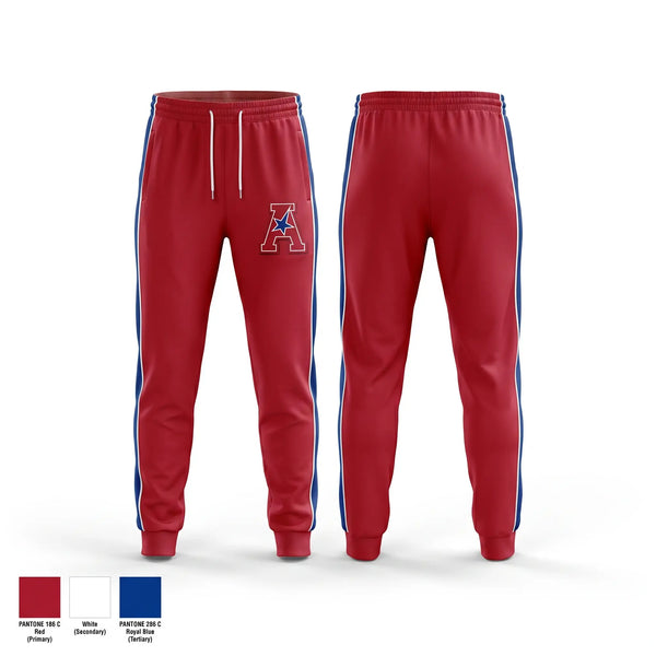 Sweatpants, All American, Baseball, Teamtime, Team time, sublimation, custom sports apparel, team uniforms, spirit wear, spiritwear, sports uniforms, custom shirts, team store, custom team store, fundraiser sports, apparel fundraiser