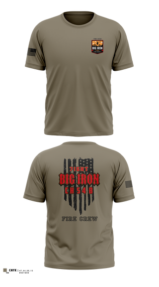 Old School Cotton Feel Shirt, Big Iron, Fire Department, Teamtime, Team time, sublimation, custom sports apparel, team uniforms, spirit wear, spiritwear, sports uniforms, custom shirts, team store, custom team store, fundraiser sports, apparel fundraiser