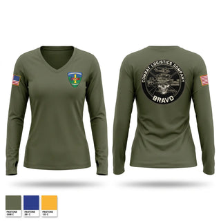 Womens Long Sleeve Vneck Shirt, CLB-1 CLC-B, Marines, Teamtime, Team time, sublimation, custom sports apparel, team uniforms, spirit wear, spiritwear, sports uniforms, custom shirts, team store, custom team store, fundraiser sports, apparel fundraiser