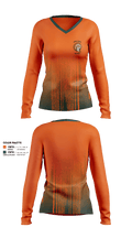 Honey Grove 45127978 Women's Long Sleeve V-neck Shirt - 1