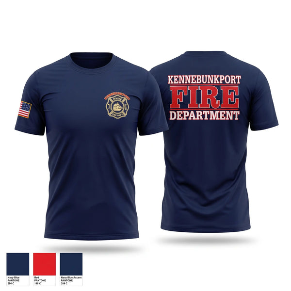 Short Sleeve Performance Shirt, Kennebunkport Fire Department, Fire Department, Teamtime, Team time, sublimation, custom sports apparel, team uniforms, spirit wear, spiritwear, sports uniforms, custom shirts, team store, custom team store, fundraiser sports, apparel fundraiser
