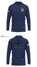 Salem Police Department Long Sleeve hooded sunshirt - 5