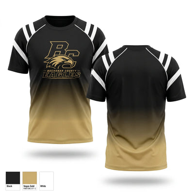 Buchanan County Eagles Short Sleeve Performance Shirt - 2