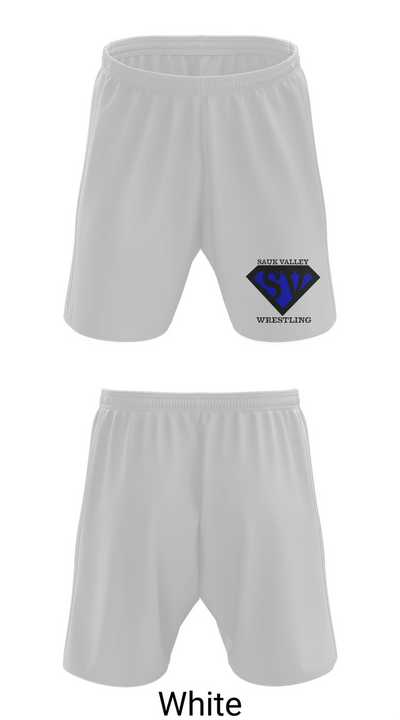 Sauk Valley Wrestling Club 85536516 Athletic Shorts With Pockets - 1