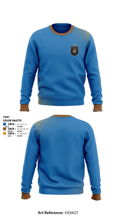 Oklahoma Zotung Volleyball Club 98081818 Crew Neck Sweatshirt - 1