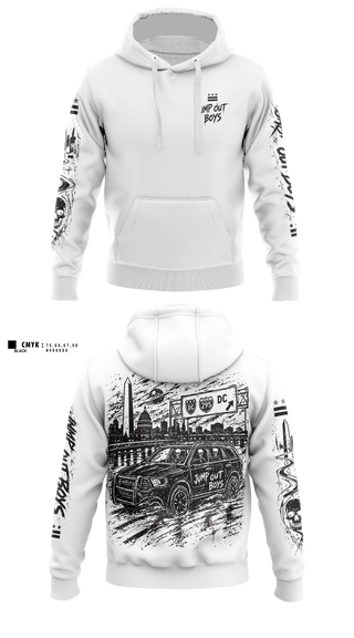 Hoodie, Crime Patrol Unit, Police, Teamtime, Team time, sublimation, custom sports apparel, team uniforms, spirit wear, spiritwear, sports uniforms, custom shirts, team store, custom team store, fundraiser sports, apparel fundraiser