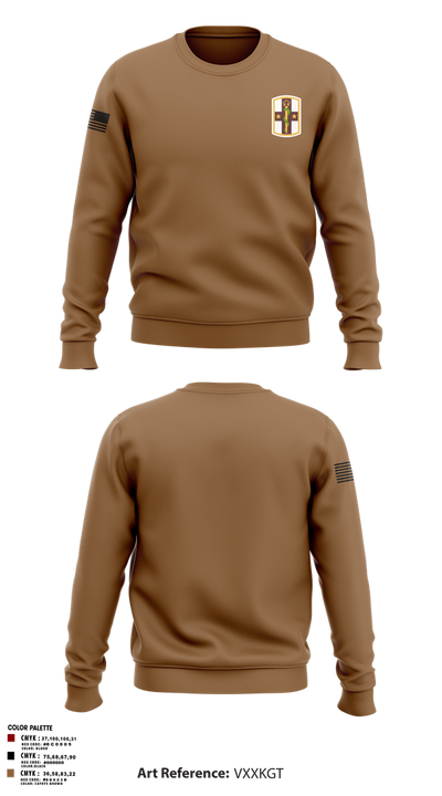 441 medical company ground ambulance 37316787 Crew Neck Sweatshirt - 2