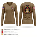 Spartans 47308939 Women's Long Sleeve V-neck Shirt - 1