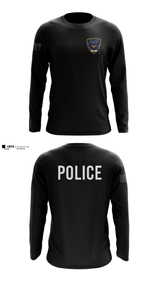 Long Sleeve Performance Shirt, Bibb County BOE Police Department, Police, Teamtime, Team time, sublimation, custom sports apparel, team uniforms, spirit wear, spiritwear, sports uniforms, custom shirts, team store, custom team store, fundraiser sports, apparel fundraiser