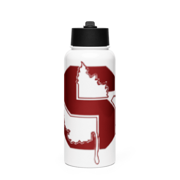 Seaholm Maples Baseball 89772667 Stainless Steel Water Bottle with a Straw Lid