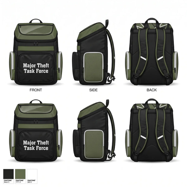 Gear Bag, Major Theft Task Force, Police, Teamtime, Team time, sublimation, custom sports apparel, team uniforms, spirit wear, spiritwear, sports uniforms, custom shirts, team store, custom team store, fundraiser sports, apparel fundraiser