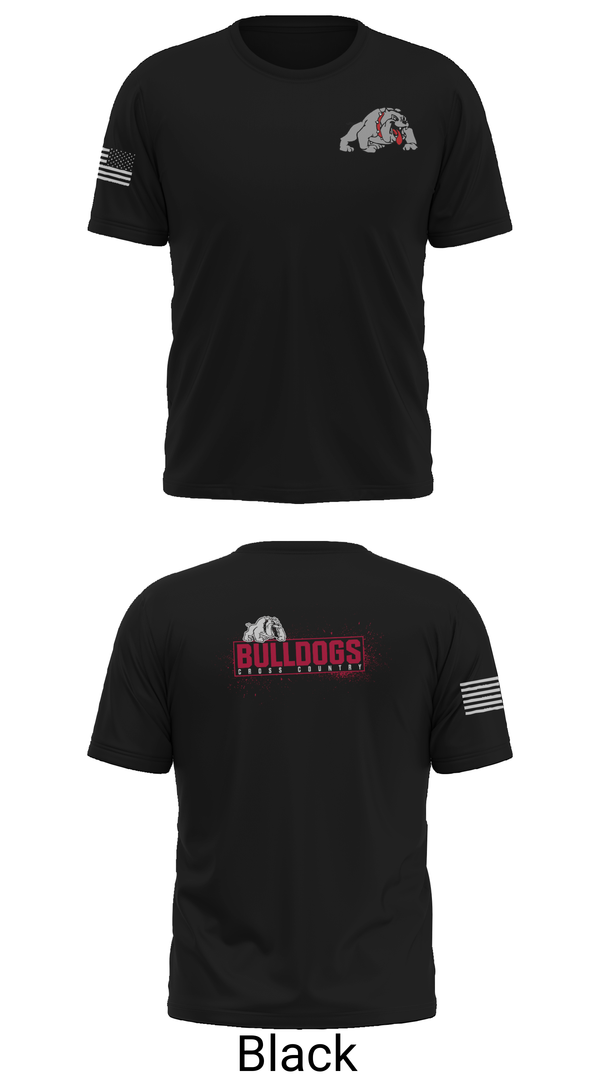 Old School Cotton Feel Shirt, Quinter XC, Cross Country, Teamtime, Team time, sublimation, custom sports apparel, team uniforms, spirit wear, spiritwear, sports uniforms, custom shirts, team store, custom team store, fundraiser sports, apparel fundraiser