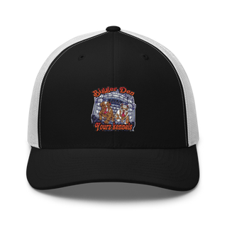 Bigger den yourz kennelz 20152754 Retro Trucker Hat | Yupoong 6606