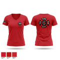 WATSON Women's Short Sleeve V-neck Shirt - 1