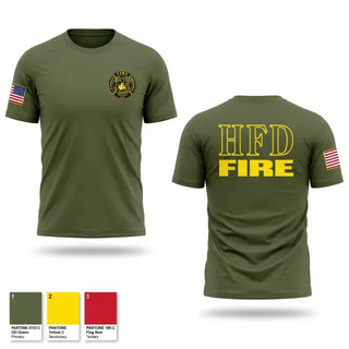 Short Sleeve Performance Shirt, Hawaii Fire Department, Fire Department, Teamtime, Team time, sublimation, custom sports apparel, team uniforms, spirit wear, spiritwear, sports uniforms, custom shirts, team store, custom team store, fundraiser sports, apparel fundraiser
