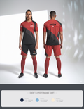 Corning Boys Soccer 97263388 Short Sleeve Performance Shirt - 10