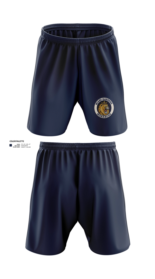 Athletic Shorts With Pockets, Miami Gardens Monarchs, Baseball, Teamtime, Team time, sublimation, custom sports apparel, team uniforms, spirit wear, spiritwear, sports uniforms, custom shirts, team store, custom team store, fundraiser sports, apparel fundraiser