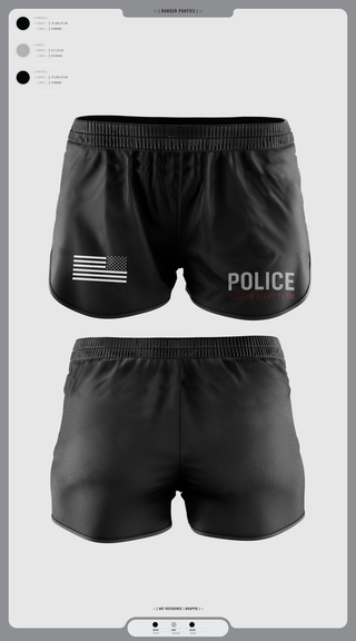 Ranger Panties, Cougar Alert Team 1, Police, Teamtime, Team time, sublimation, custom sports apparel, team uniforms, spirit wear, spiritwear, sports uniforms, custom shirts, team store, custom team store, fundraiser sports, apparel fundraiser