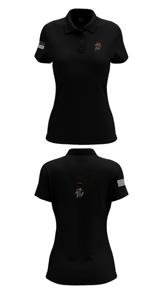 Womens Short Sleeve Performance Polo, 101st airborne 1-327, Army, Teamtime, Team time, sublimation, custom sports apparel, team uniforms, spirit wear, spiritwear, sports uniforms, custom shirts, team store, custom team store, fundraiser sports, apparel fundraiser