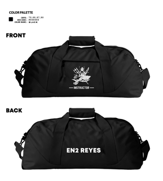 Duffle Bag, Special Boat Training Command, Navy, Teamtime, Team time, sublimation, custom sports apparel, team uniforms, spirit wear, spiritwear, sports uniforms, custom shirts, team store, custom team store, fundraiser sports, apparel fundraiser