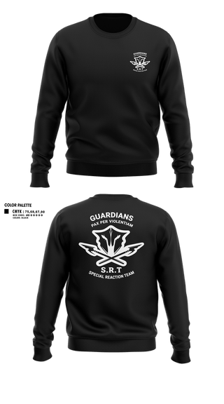 Crew Neck Sweatshirt, Special reaction team, Air Force, Teamtime, Team time, sublimation, custom sports apparel, team uniforms, spirit wear, spiritwear, sports uniforms, custom shirts, team store, custom team store, fundraiser sports, apparel fundraiser